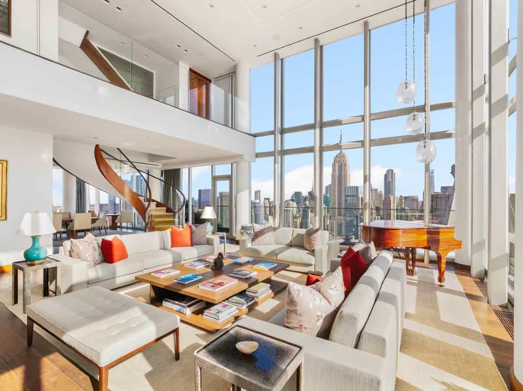 Rupert Murdoch's penthouse in New York City. 