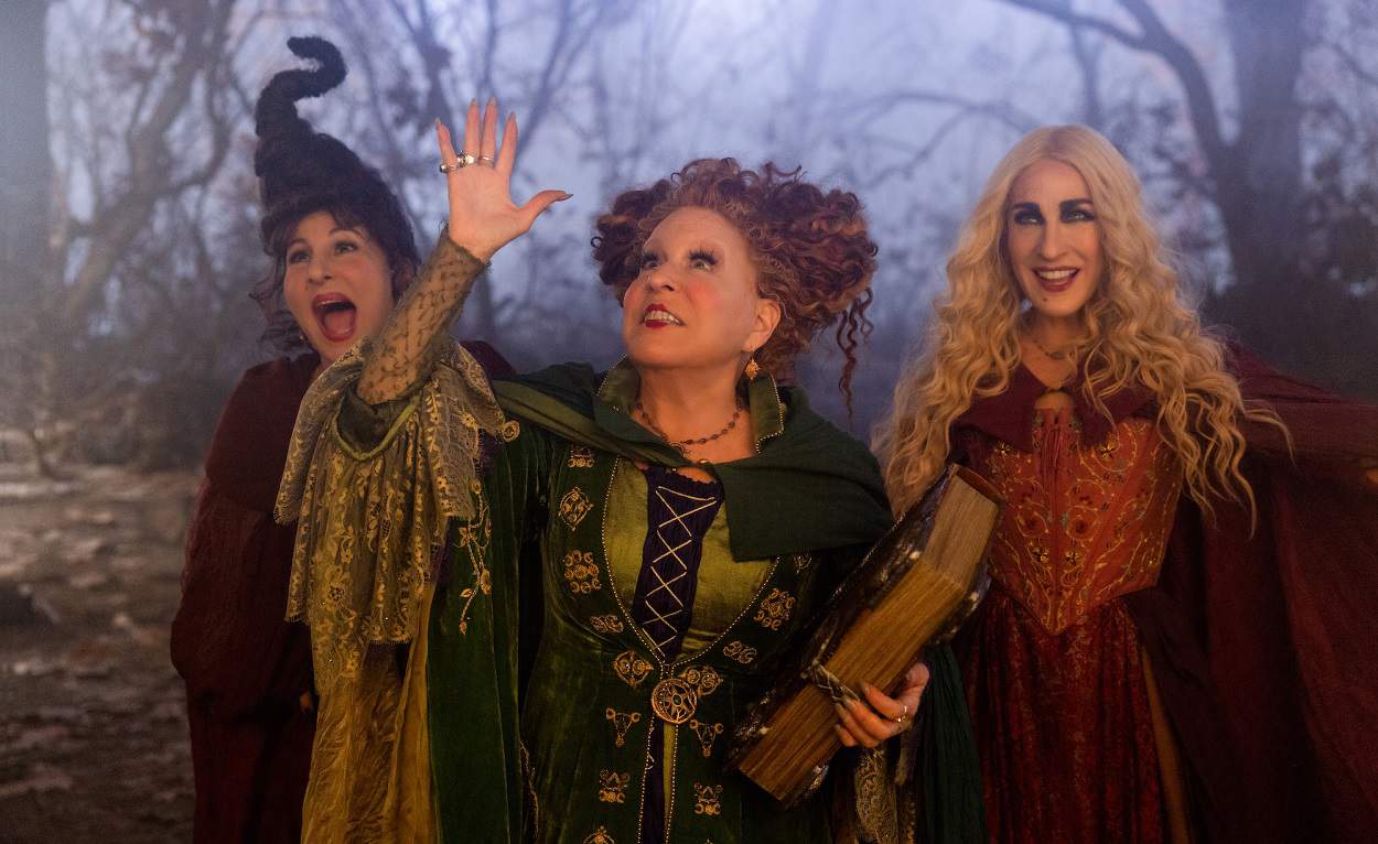 the main cast of Hocus Pocus movie