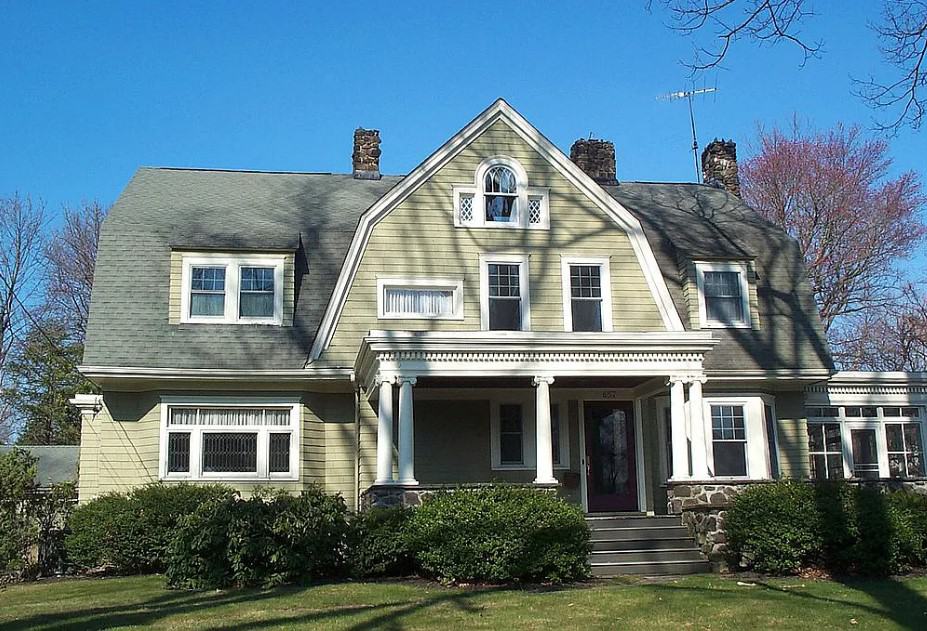 Exterior of The Watcher's house at 657 Boulevard Westfield NJ. 