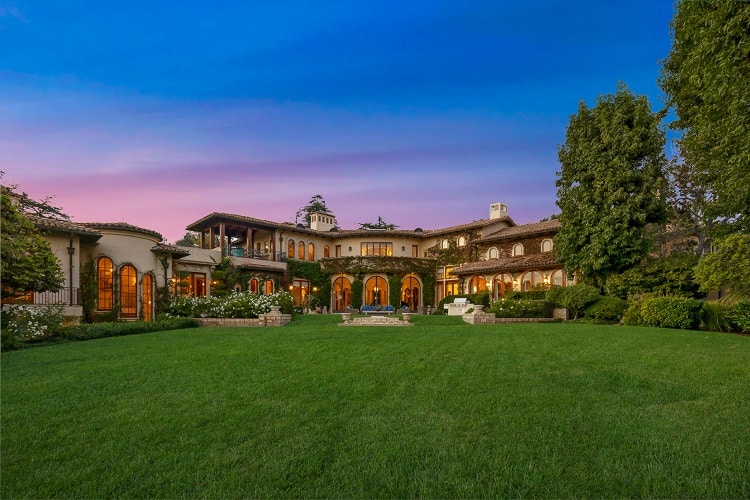 Sugar Ray Leonard's house in Los Angeles