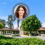 actress Sandra Bullock and her house in North San Diego