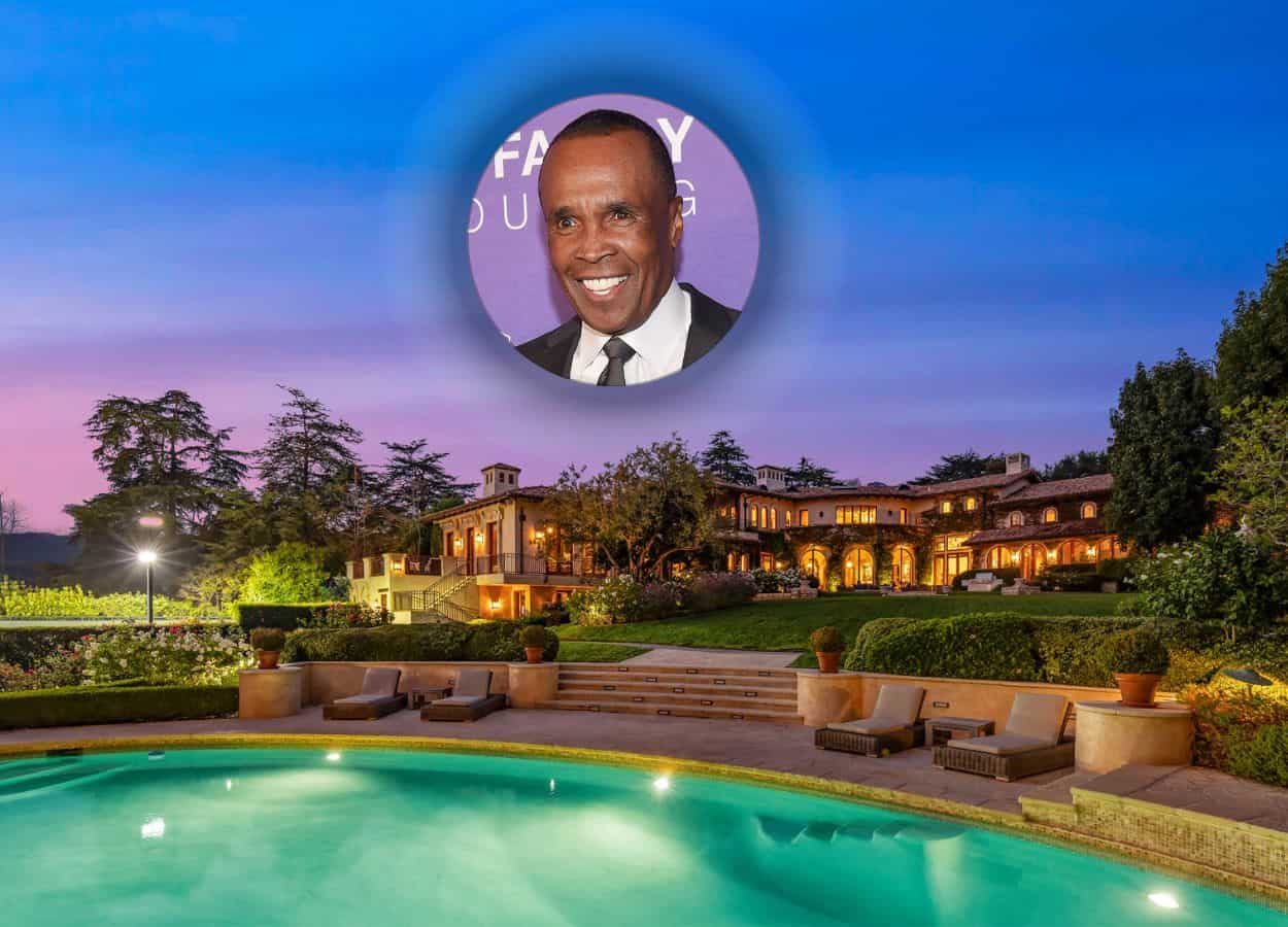 Boxing legend Sugar Ray Leonard and his house in Los Angeles