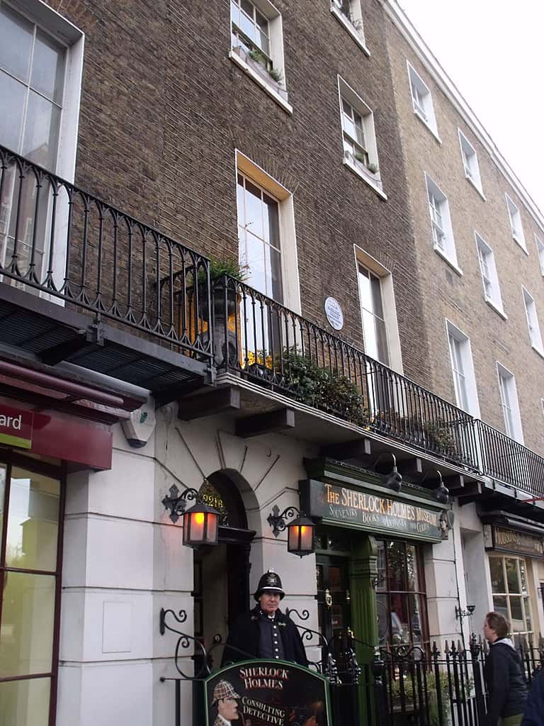 Sherlock Holmes Museum in London.