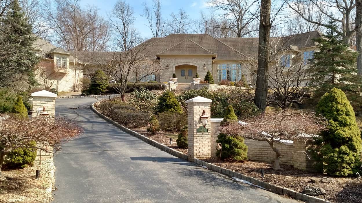 exterior of Tony Soprano's house in New Jersey