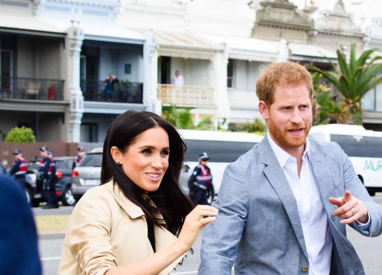 Prince Harry and his wife, Meghan Markle. Photo credit: Dreamstime