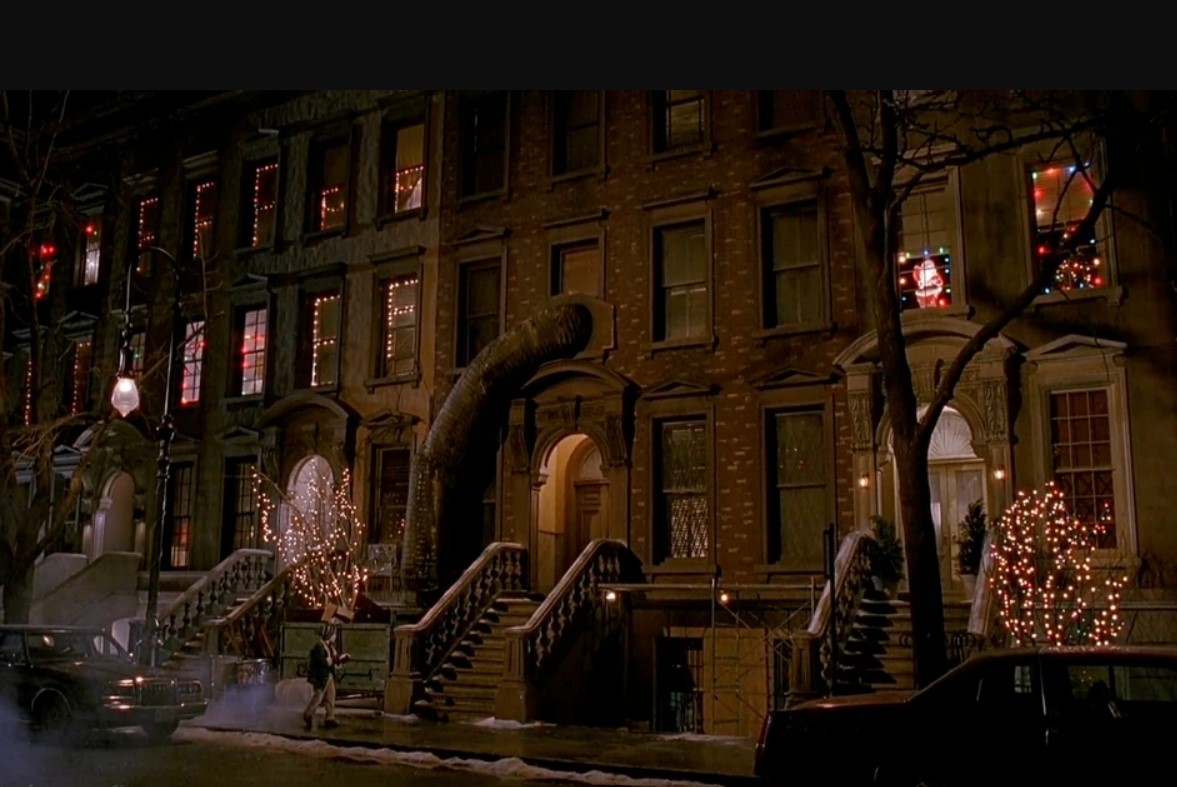 The Home Alone 2 brownstone, Uncle Rob's house in New York.