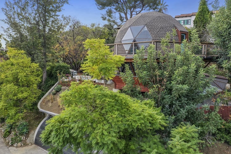 The Domestead, a dome house nested in nature in Los Angeles