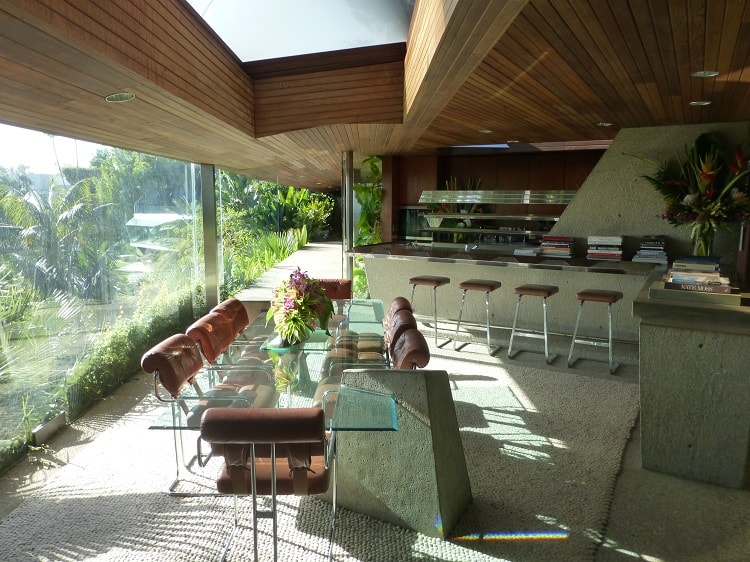 Kitchen of the Sheats-Goldstein residence, prominently featured in Charlie's Angels as Eric Knox's (Sam Rockwell) house. 