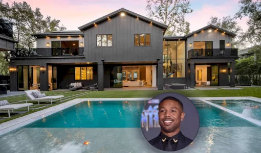 Michael B. Jordan’s house is a masterclass in style & design