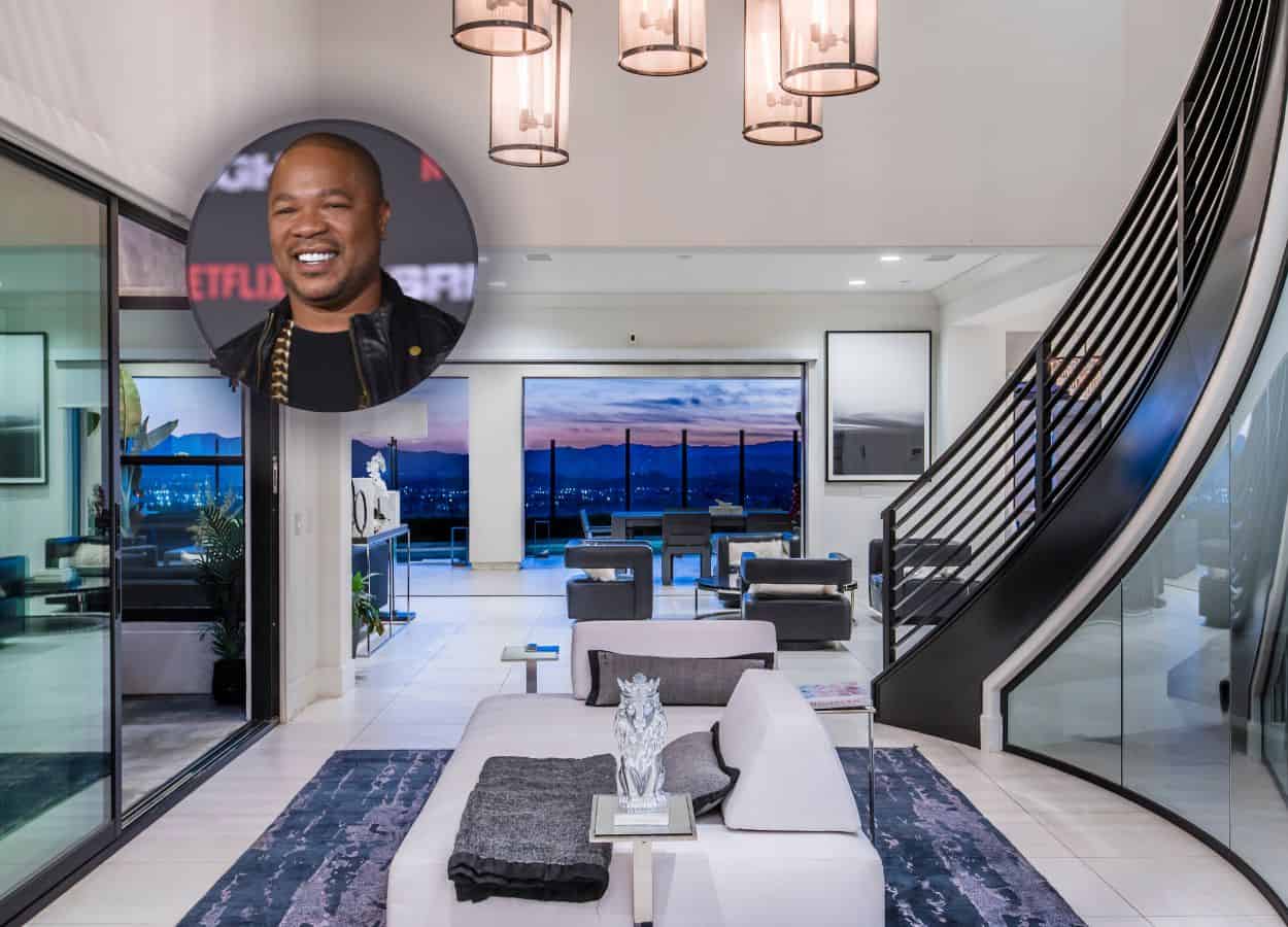 inside Rapper Xzibit's house in Porter Ranch, California