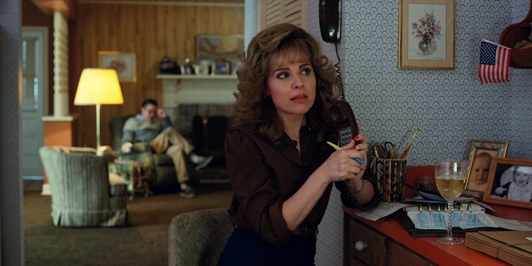 Scene inside the Wheeler House, Stranger Things.