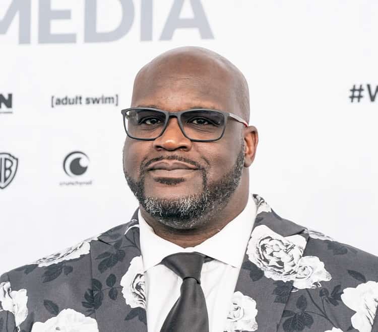 NBA legend Shaquille O'Neal at a WarnerMedia event in New York City, in May 2019.