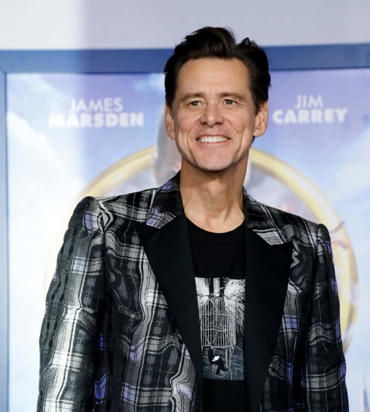 Jim Carrey at the "Sonic The Hedgehog" special screening on February 12, 2020 in Westwood, CA.