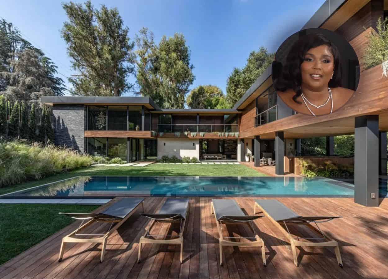 singer Lizzo's house in Beverly Hills, California