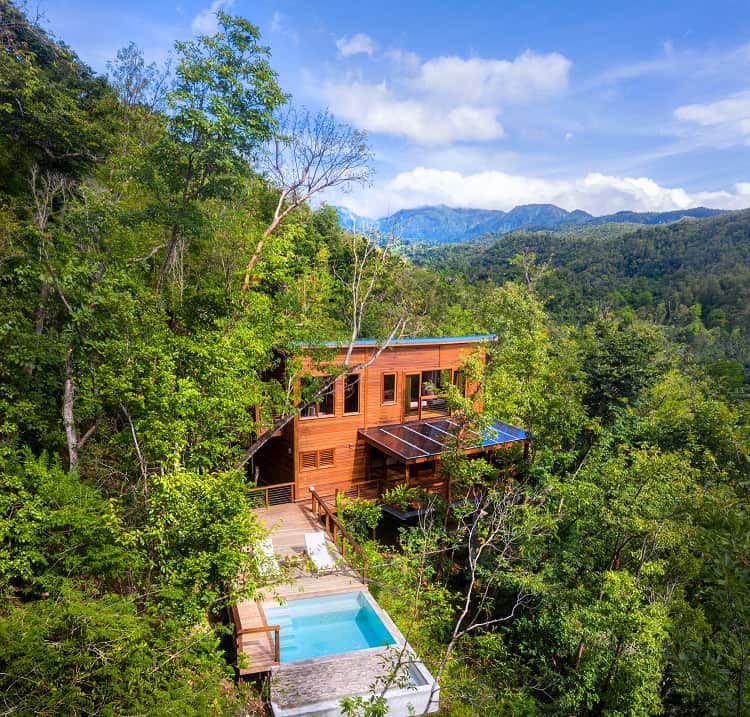 Ti-Fèy Villa at Secret Bay Resort in Dominica.