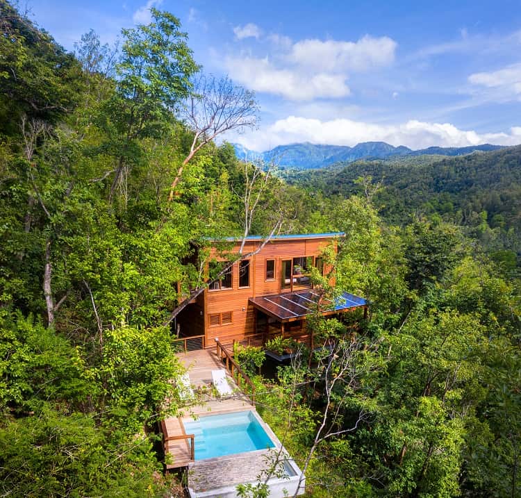  Ti-Fèy Villa at Secret Bay Resort in Dominica. 