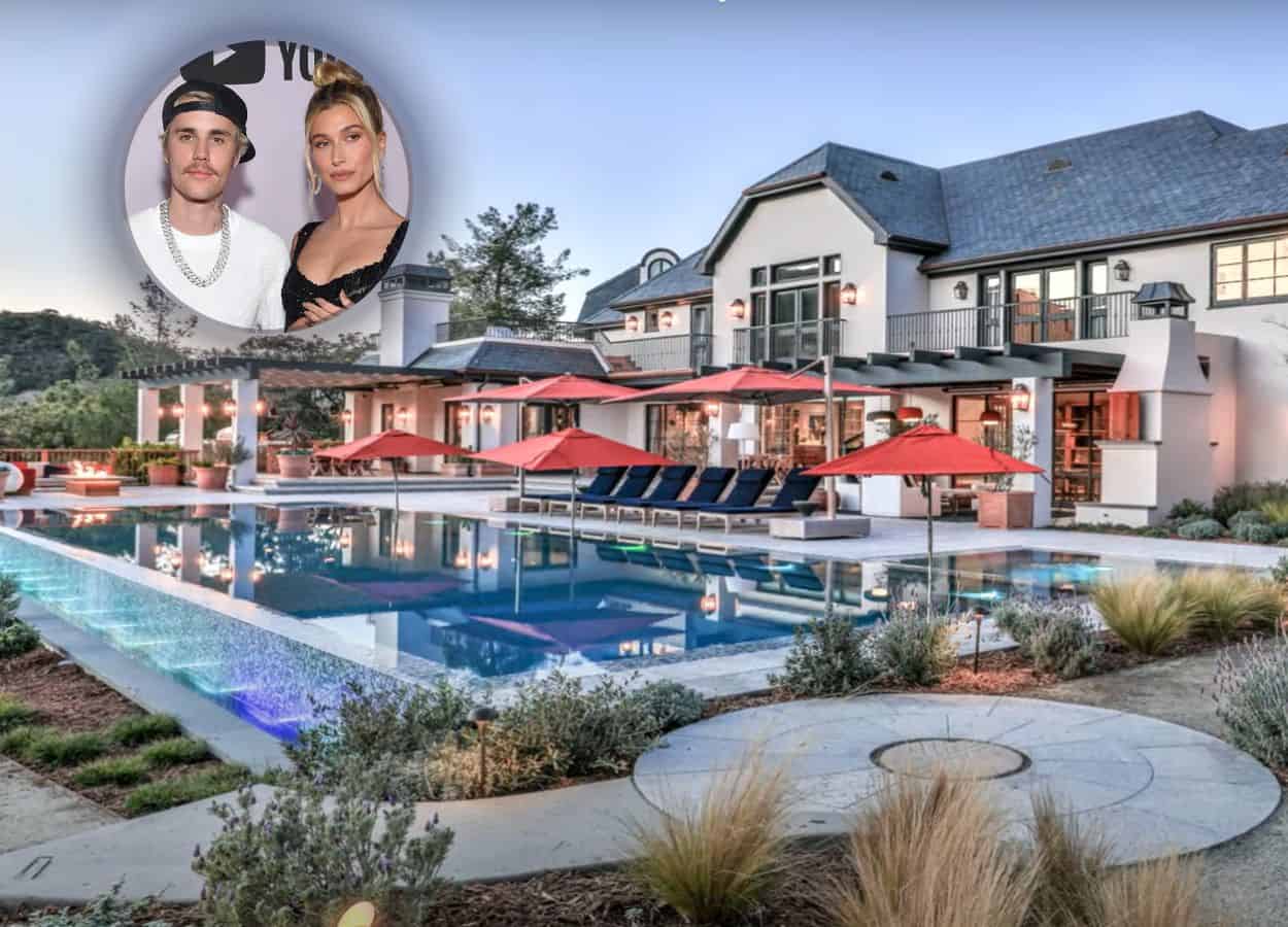 Hailey and Justin Bieber house in Los Angeles