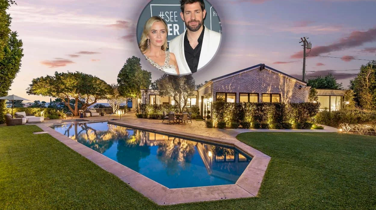 Emily Blunt and John Krasinski’s idyllic former L.A. home is up for grabs