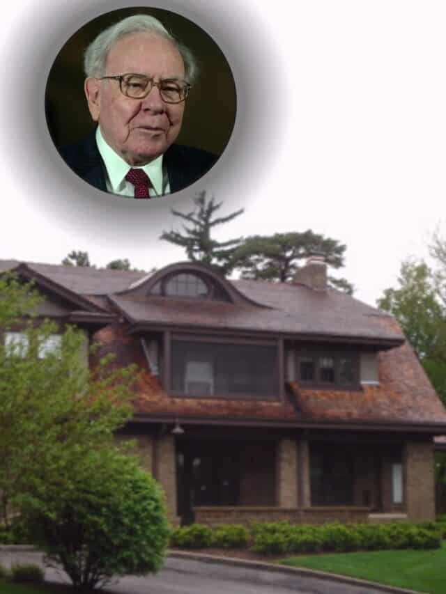 Billionaire Warren Buffett lives in this modest Omaha house