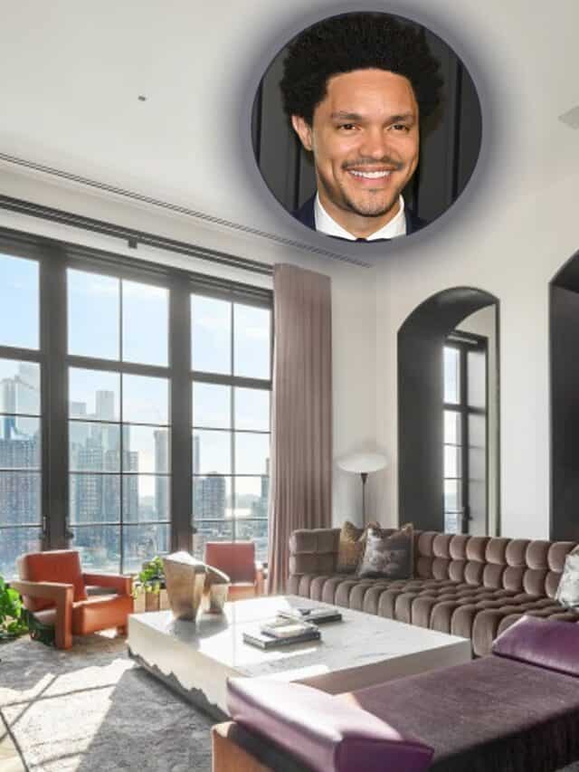 Step inside Trevor Noah’s home, a stylish two-story penthouse