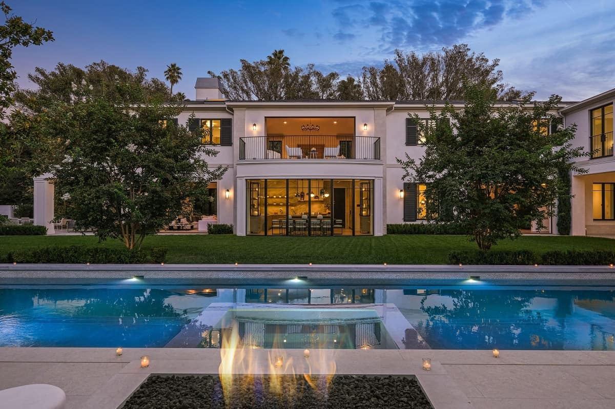 The Laurel House at 1000 Laurel Way, Los Angeles, built by notable developer Adnan Sen. Photo credit: Noel Kleinman courtesy of The Agency