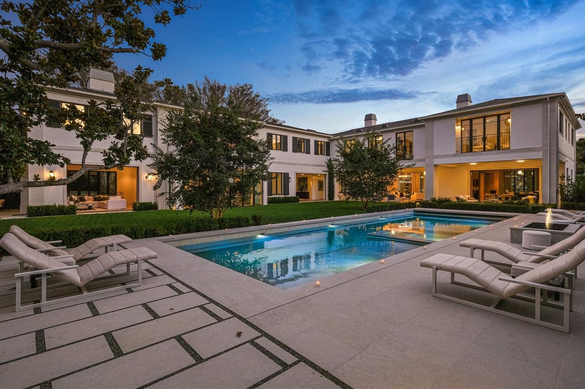 The Laurel House at 1000 Laurel Way, Los Angeles, built by notable developer Adnan Sen. Photo credit: Noel Kleinman courtesy of The Agency