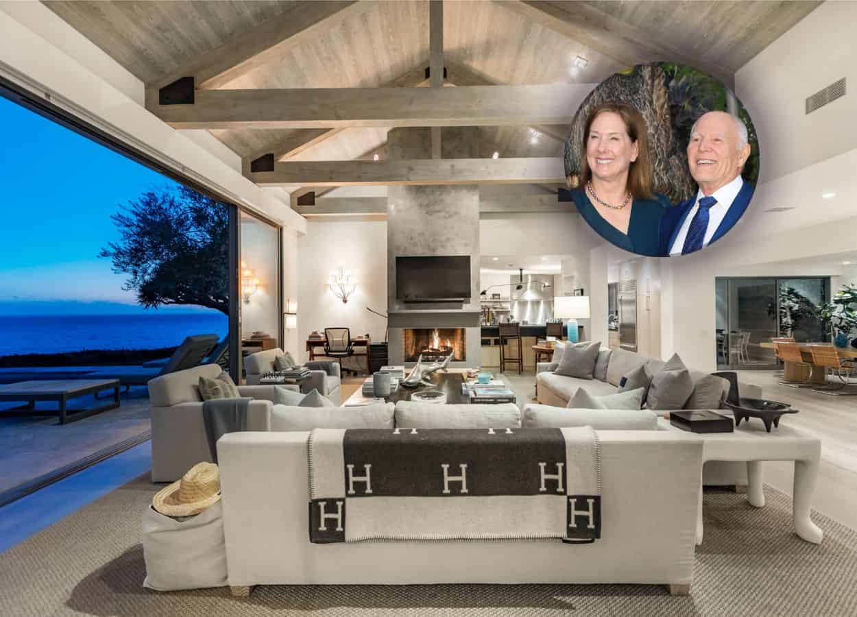 Frank Marshall and Kathleen Kennedy's house in Malibu.