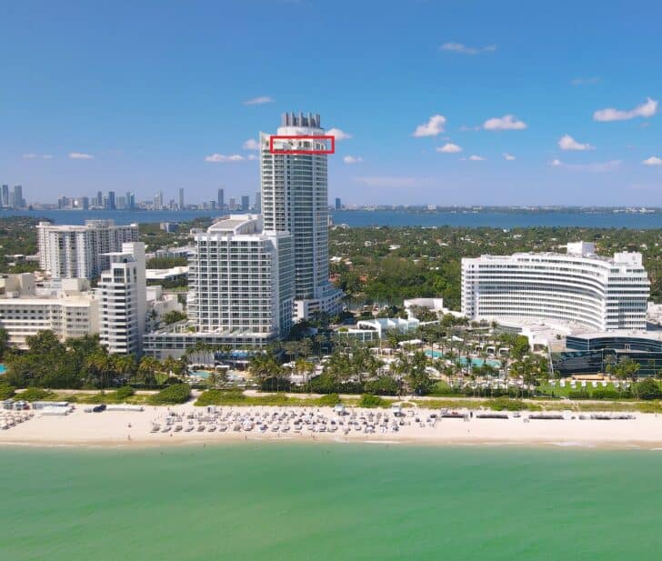 A $22 Million penthouse unit lists at the famed Fontainebleau Resort in ...