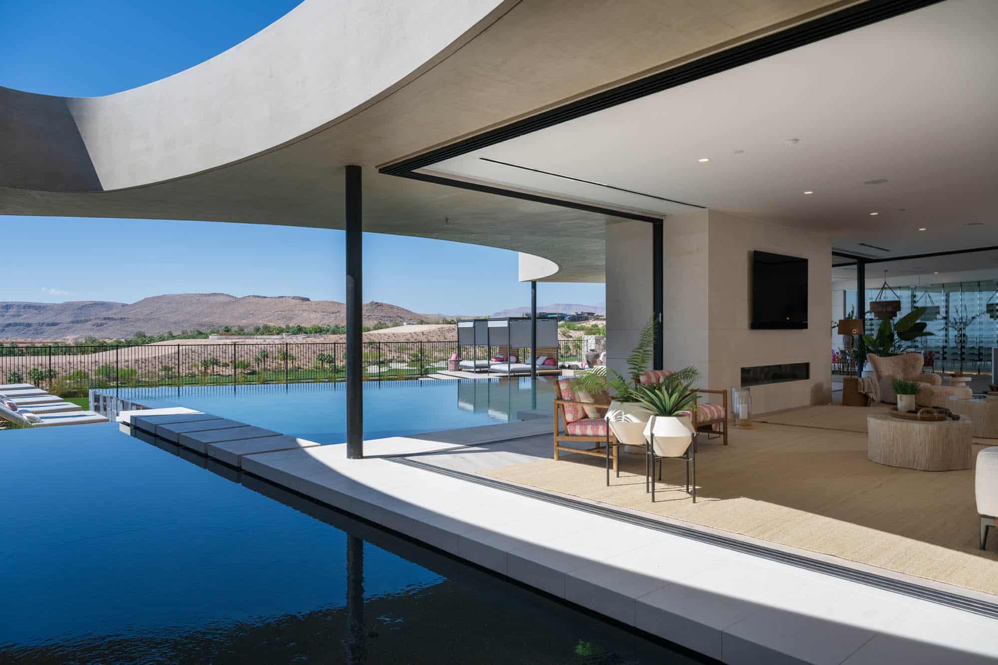 A $23.5M house for sale at The Summit Club in Las Vegas