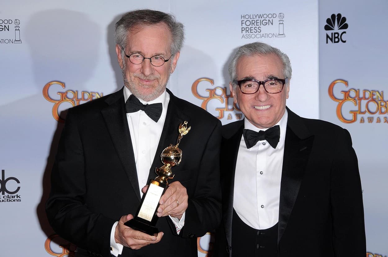 Steven Spielberg and Martin Scorsese at an awards show. Photo credit: s_bukley / Shutterstock.com