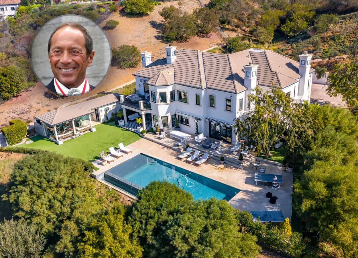 "Put Your Head On My Shoulder" singer Paul Anka's house in Thousand Oaks, Calif. Photo credit: Shawn Cordon courtesy of Compass