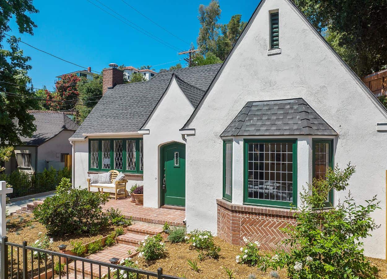 Century-old storybook cottage under the Hollywood sign in Los Angeles. Photo credit: Michael Wilkerson