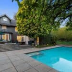 The former celebrity home on Palisades Ave in Santa Monica, Calif. Photo credit: Engel Studios courtesy of Compass