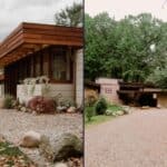 Two neighboring Frank Lloyd Wright houses for sale in Michigan. Photo credit: Leigh Ann Cobb