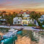 A Jupiter, Florida house that just sold for $15.4 million. Photo courtesy of Waterfront Properties
