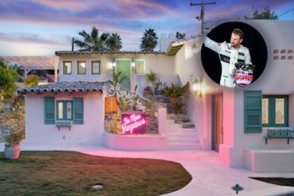 Formula One champion Jenson Button's house in Palm Springs, Calif. Photo credit: Natural Retreats courtesy of Windermere Desert Properties