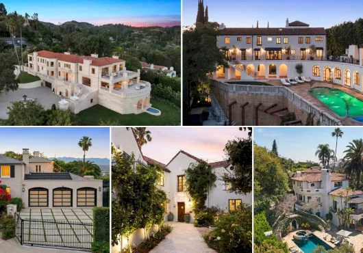 In the hillside enclave of Los Feliz, trophy homes reign supreme. Here are the top ones
