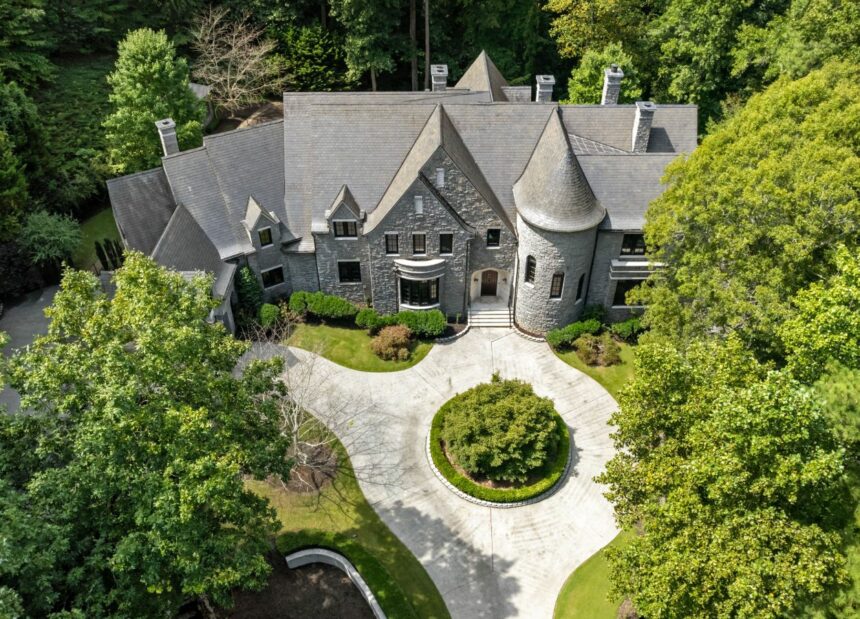 A palatial 16,000-square-foot house in Atlanta, Georgia. Photo courtesy of Debra Johnston / Coldwell Banker Realty Atlanta