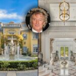 Rod Stewart;s $80 million house in the ultra-exclusive North Beverly Park enclave in Beverly Hills. Photo credit: Anthony Barcelo courtesy of The Fridman Group