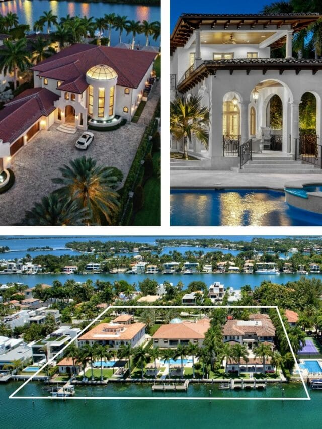 What 0M buys you in Florida: 3 Waterfront mansions