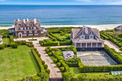 La Dune, a trophy 4-acre property on Gin Lane, in Southampton, New York. Photo credit: Photo credit: Sotheby’s Concierge Auctions / Gavin Zeigler