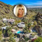 Actress Suzanne Somers' 28-acre compound in Palm Springs, California. Photo credit: Kelly Peak / Compass