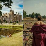 In Saltburn, the Drayton House takes on the role of the Catton family's country estate. Photo credit: Courtesy of MGM and Amazon Studios