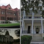 Three American Horror Story houses that were at the center of the story. Photo credit: Wikimedia Commons / IMDB