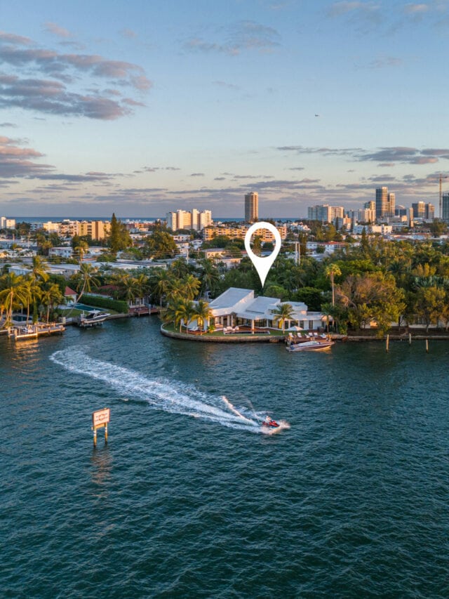 $18M Miami Beach house wows with modern interiors & 360′ water views