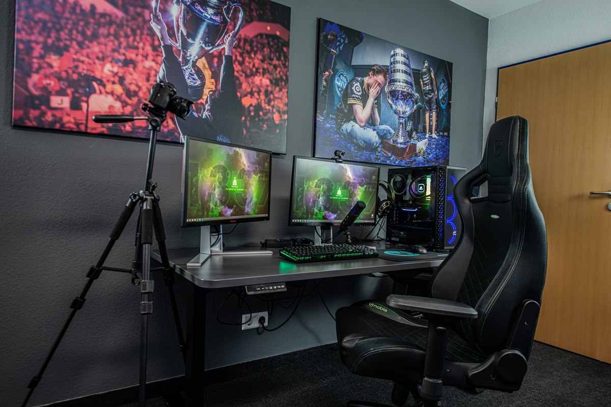 Creating the perfect gaming room setup