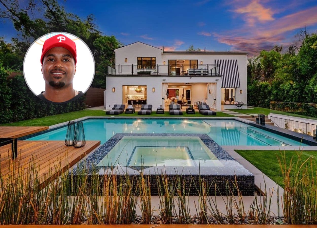 'Ridiculousness' host Steelo Brim's house in Encino, Los Angeles. Photo credit: The Agency, insert Hutchinsphoto | Dreamstime