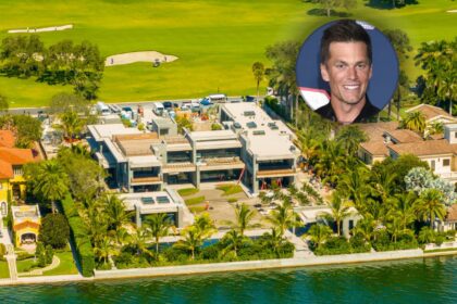 Tom Brady's house in Miami's Indian Creek Island, currently under construction. Photo credit: Felix Mizioznikov | Dreamstime