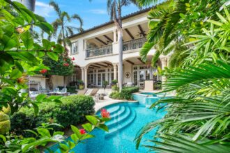 A $27,995,000 house on Fisher Island, Florida. Photo credit: Michal I Bobrowski/ Luxhunters