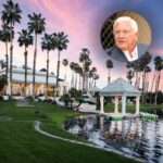 Legendary TV host Merv Griffin's longtime home in La Quinta, California.